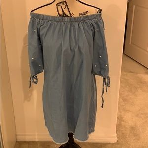 Cute off-shoulder dress